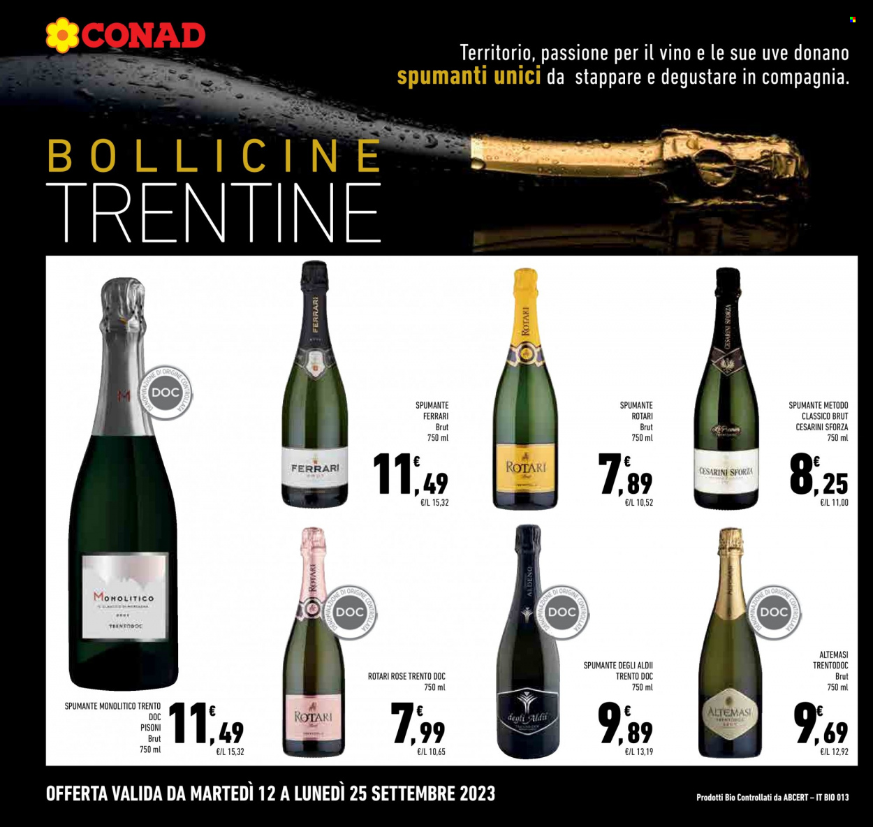 Volantino Conad - 12/9/2023 - 25/9/2023. Pagina 20