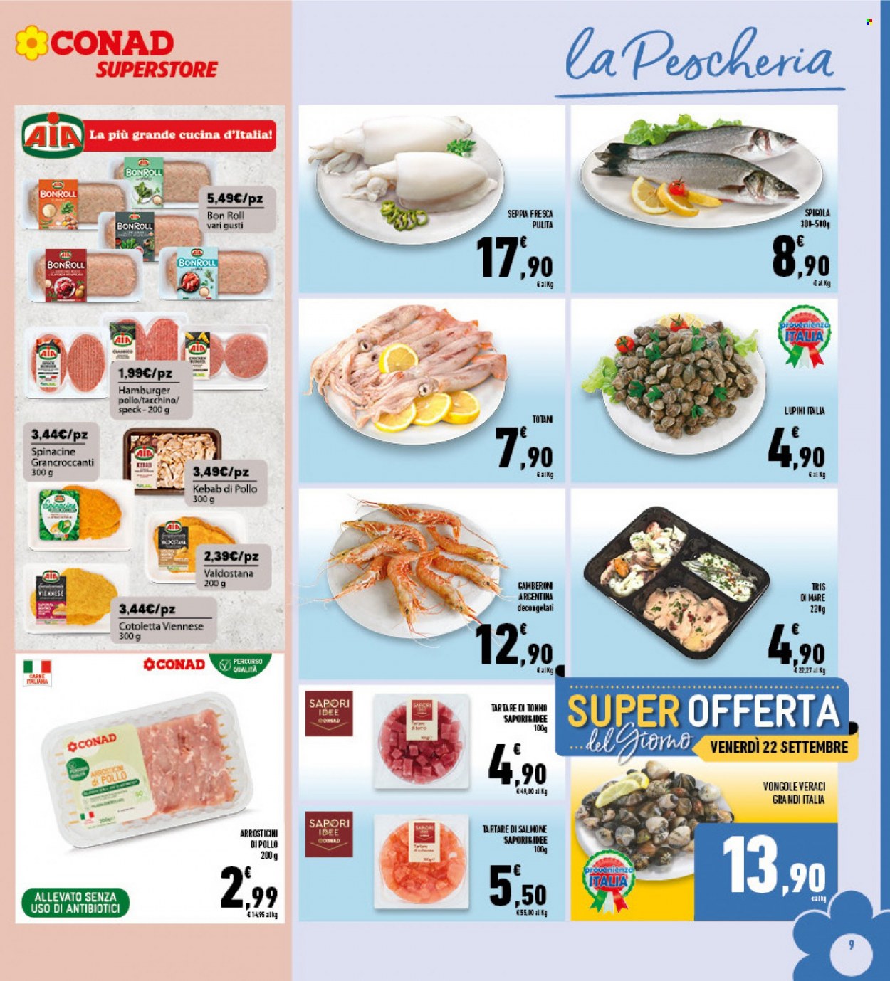 Volantino Conad Superstore - 13/9/2023 - 24/9/2023. Pagina 9