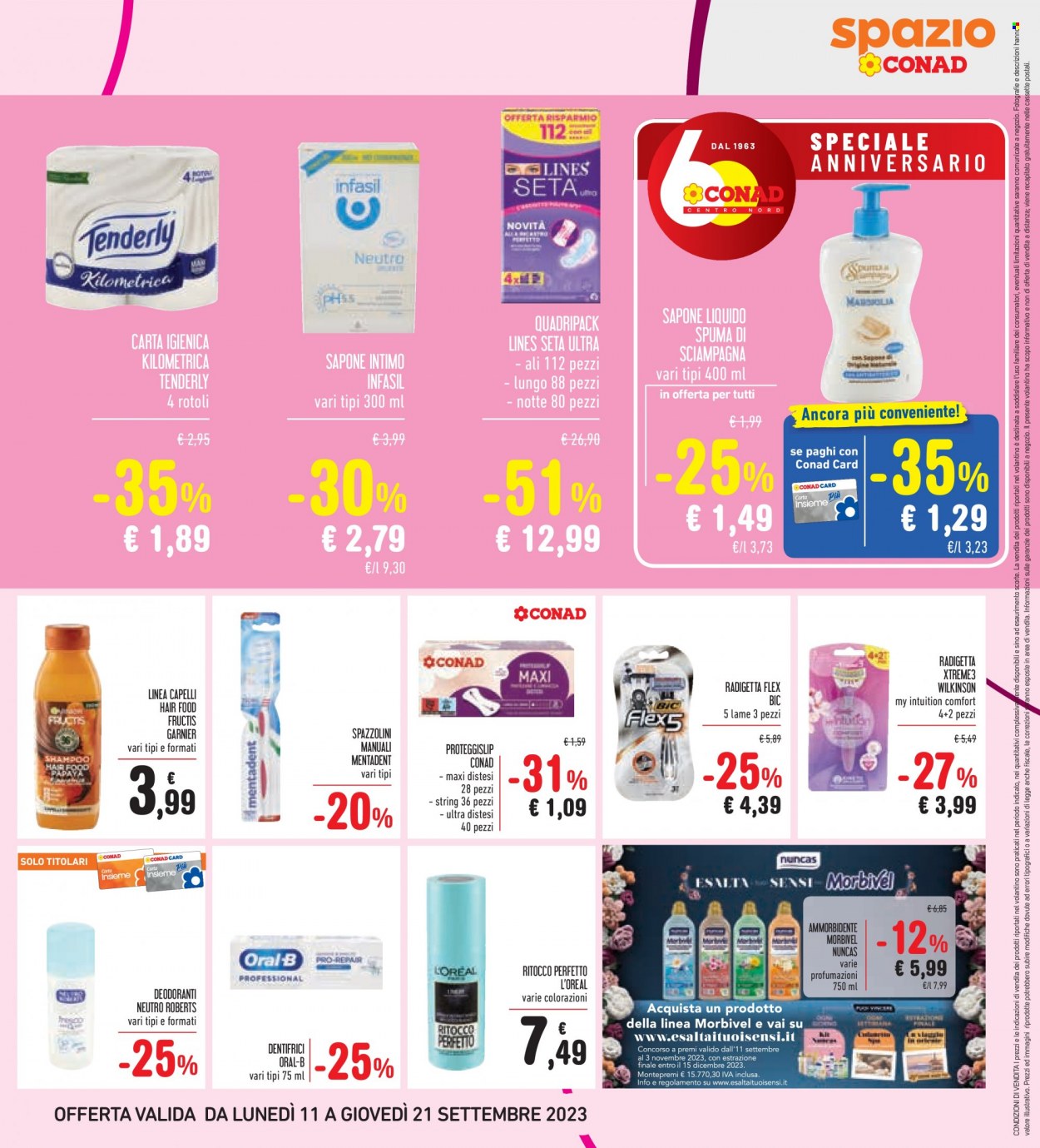 Volantino Spazio Conad - 11/9/2023 - 21/9/2023. Pagina 15
