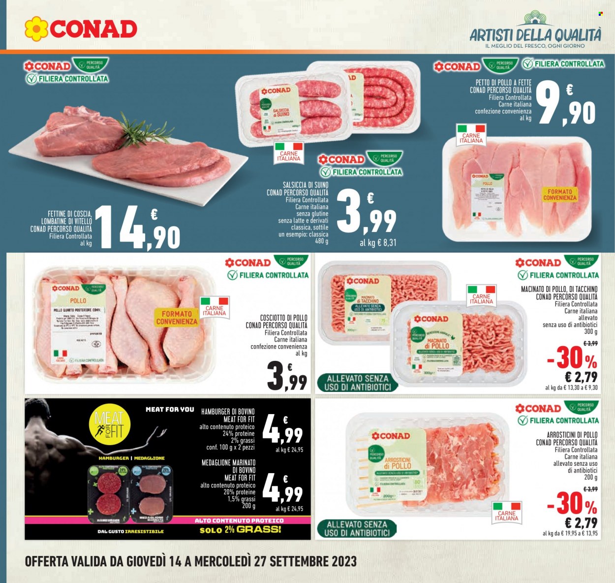 Volantino Conad - 14/9/2023 - 27/9/2023. Pagina 4