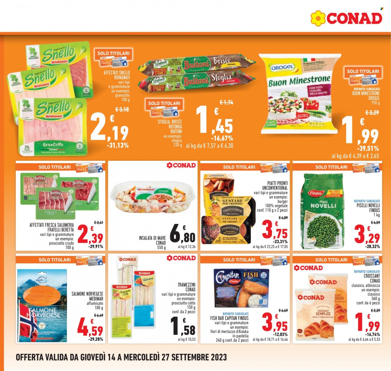 Volantino Conad - 14/9/2023 - 27/9/2023. Pagina 10