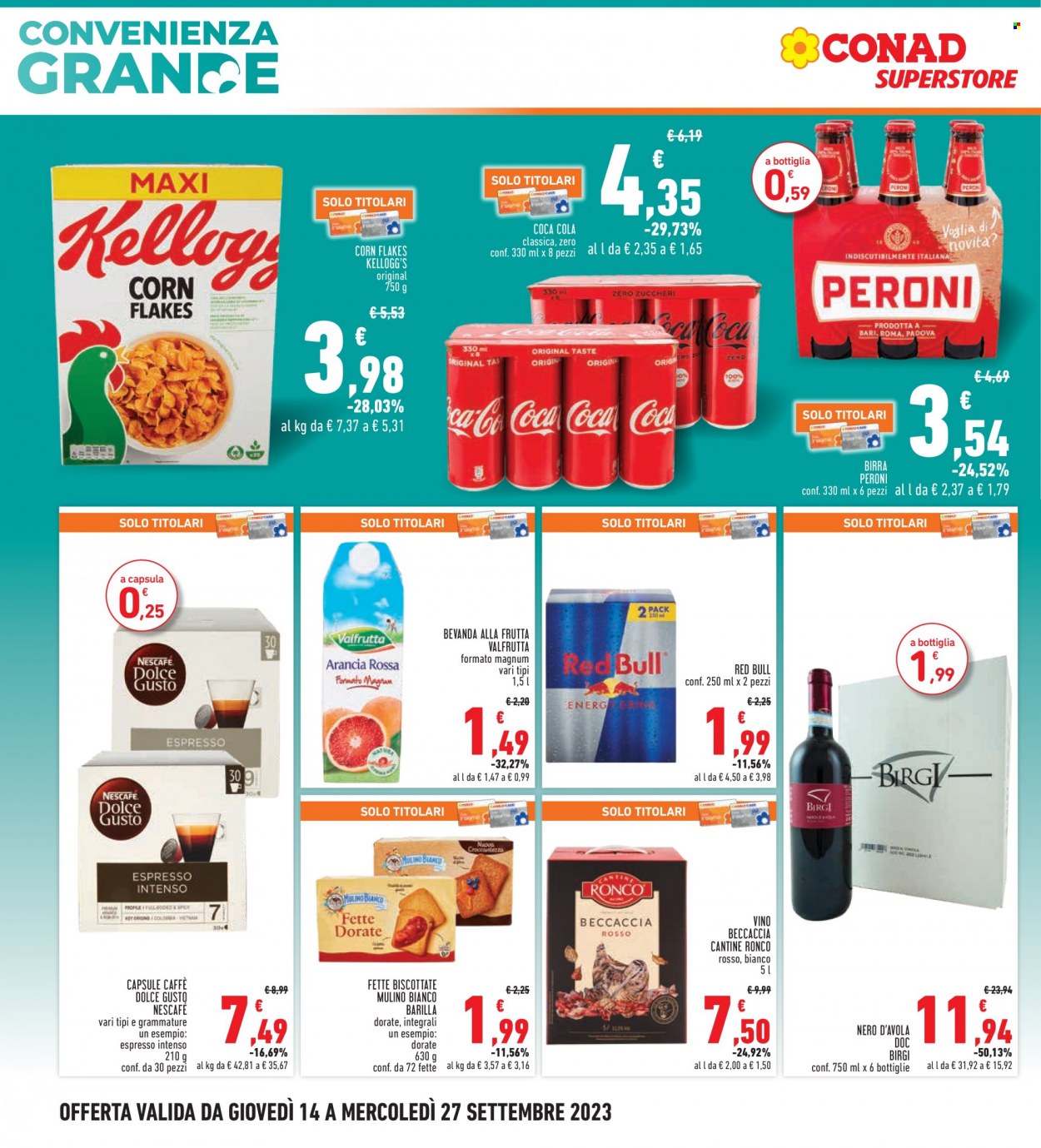 Volantino Conad Superstore - 14/9/2023 - 27/9/2023. Pagina 4
