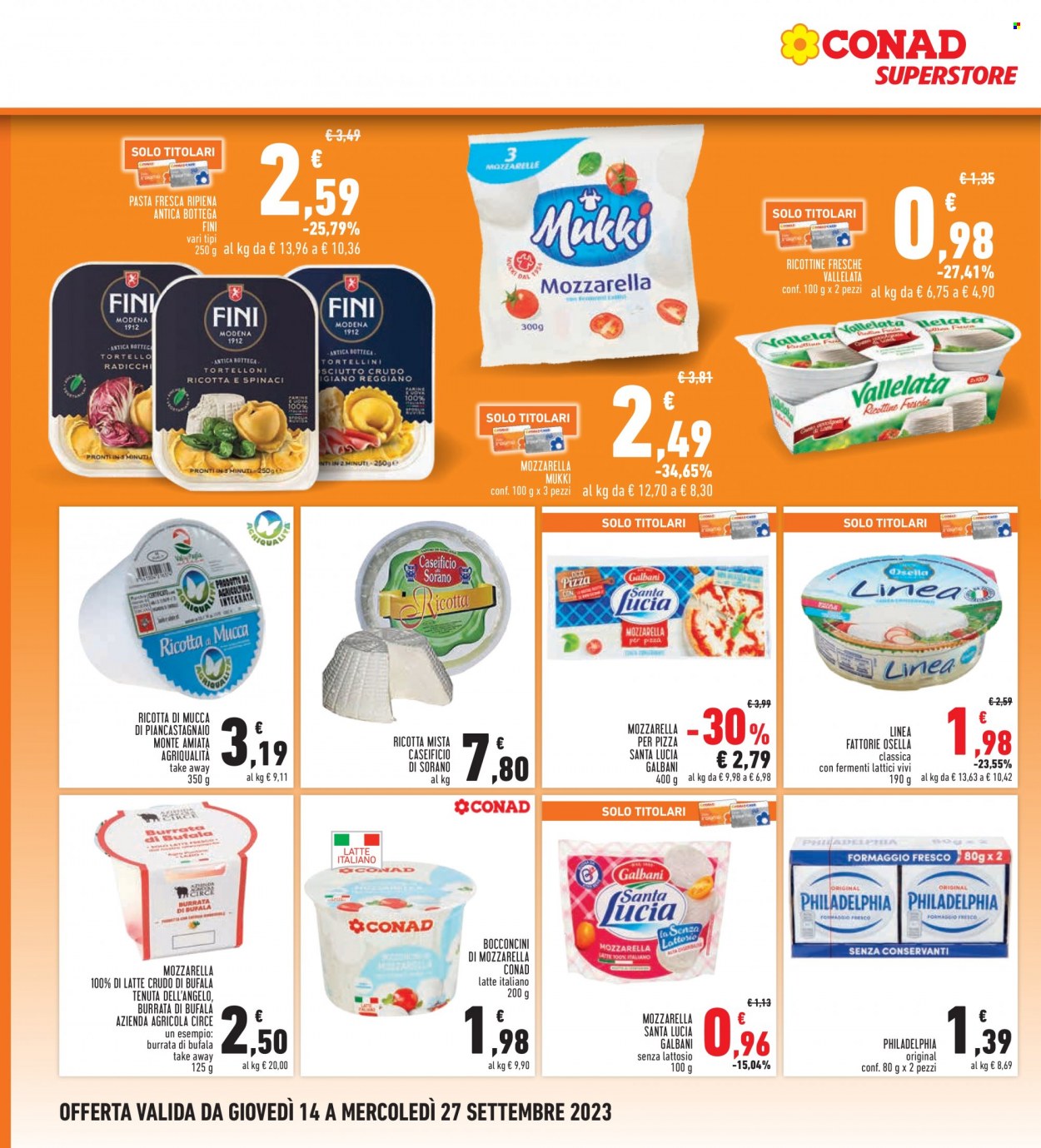 Volantino Conad Superstore - 14/9/2023 - 27/9/2023. Pagina 12
