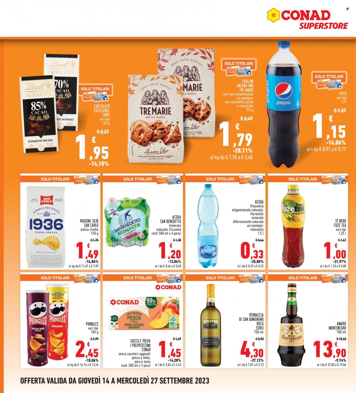Volantino Conad Superstore - 14/9/2023 - 27/9/2023. Pagina 18