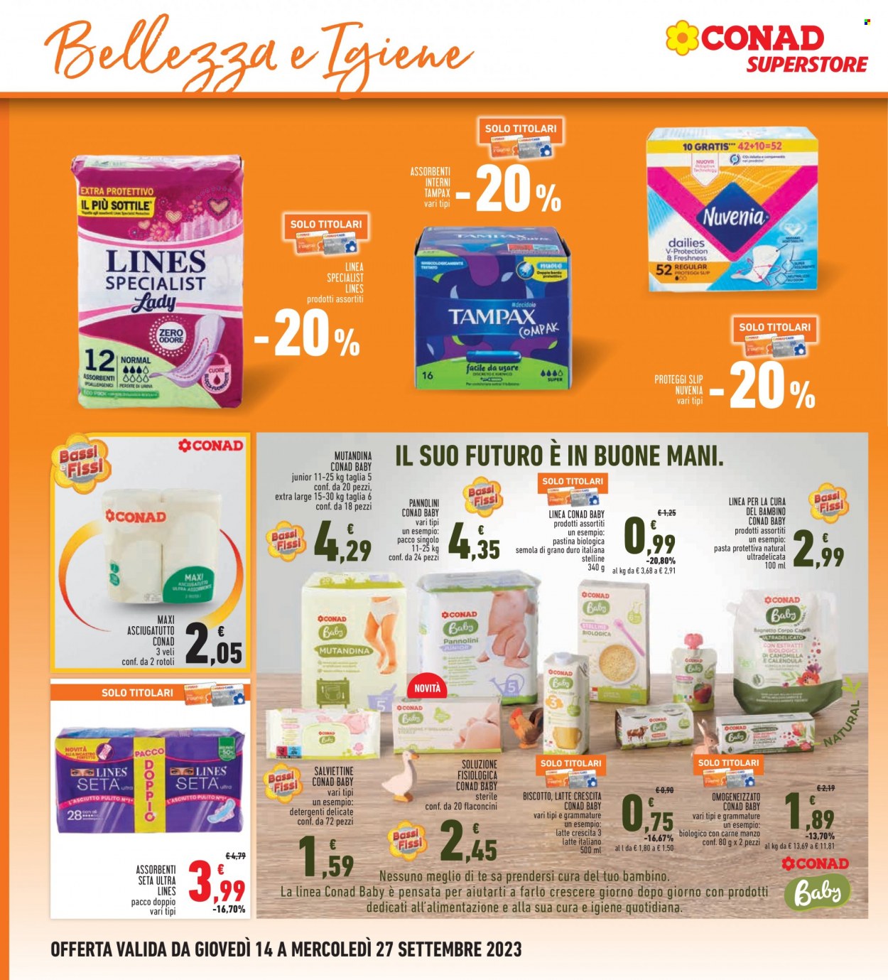 Volantino Conad Superstore - 14/9/2023 - 27/9/2023. Pagina 26