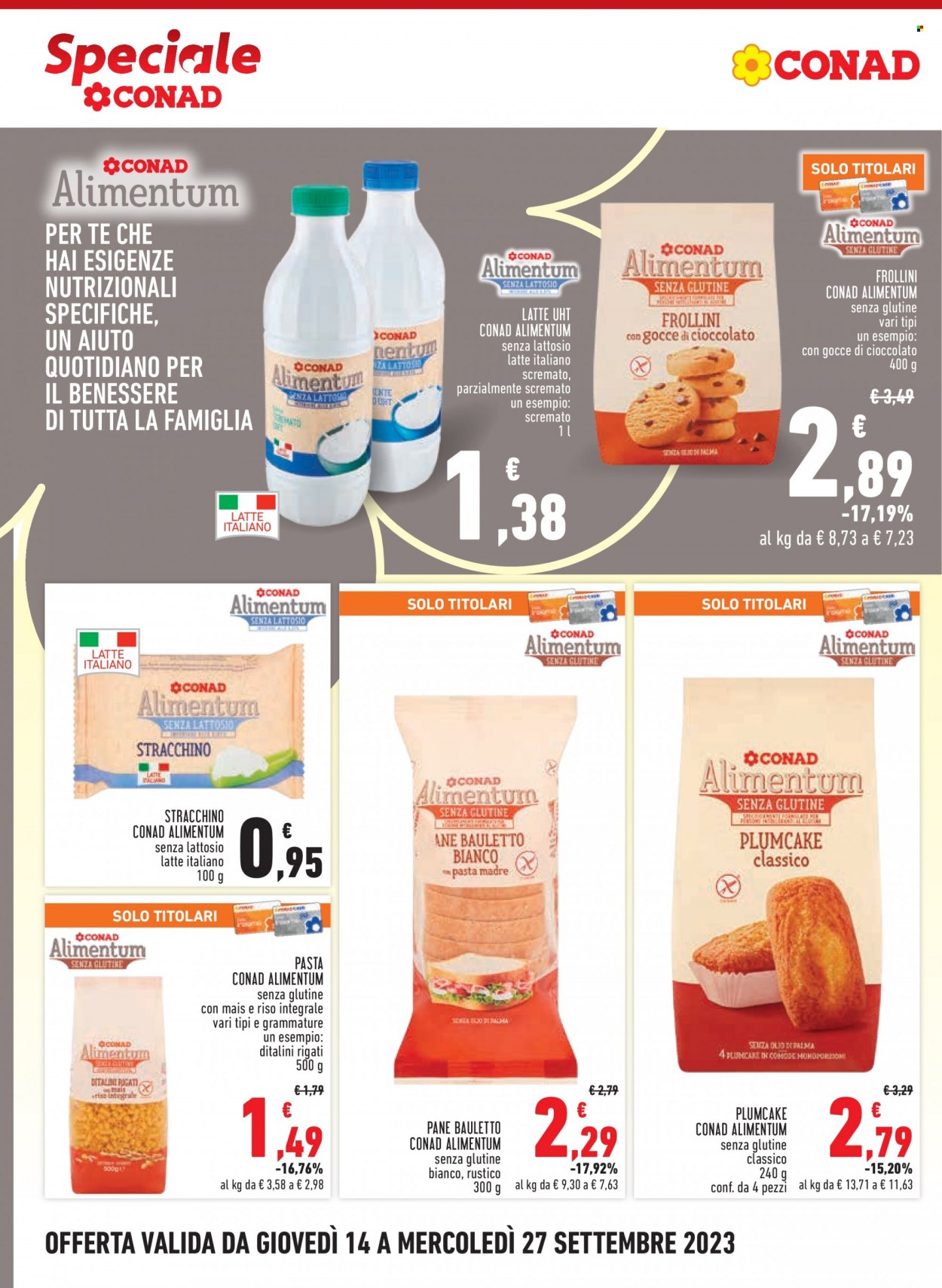 Volantino Conad City - 14/9/2023 - 27/9/2023. Pagina 14