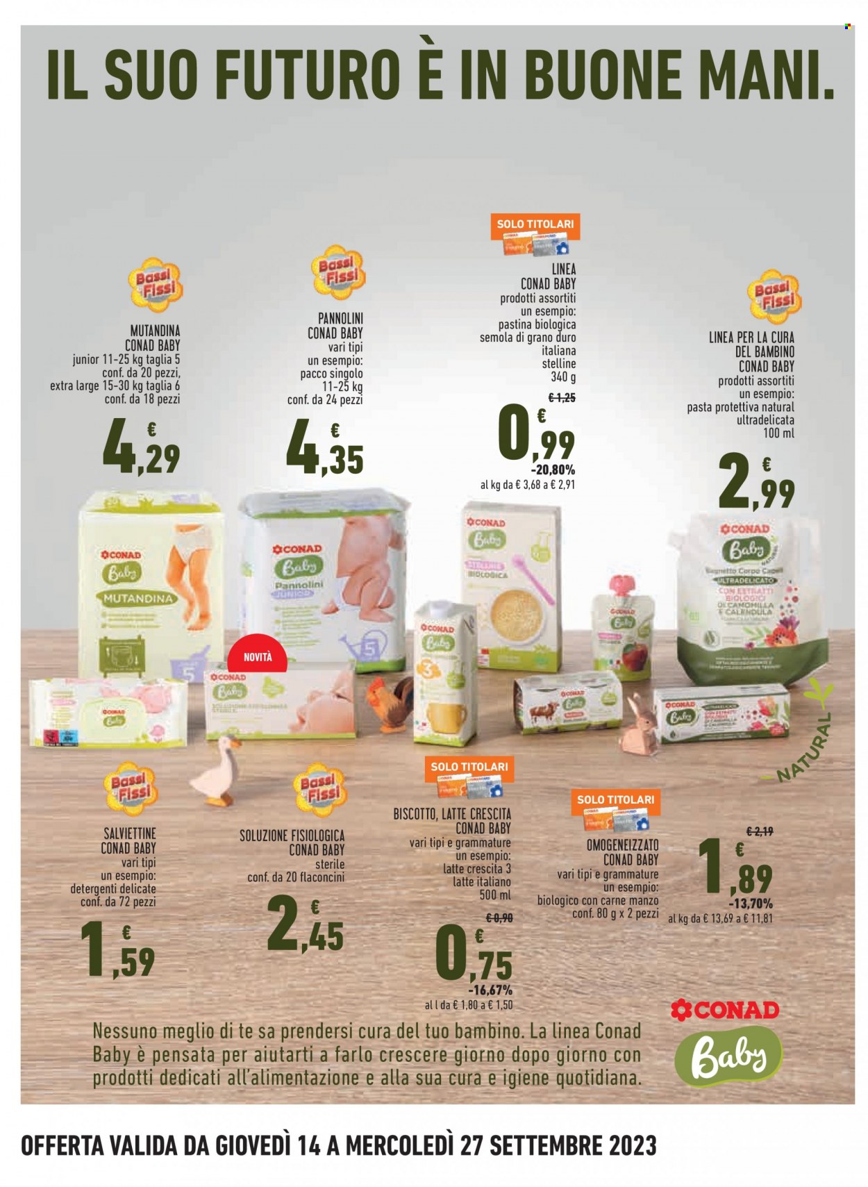 Volantino Conad City - 14/9/2023 - 27/9/2023. Pagina 15