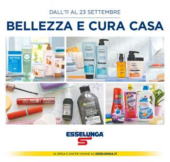Volantino Esselunga - 11/9/2023 - 23/9/2023.