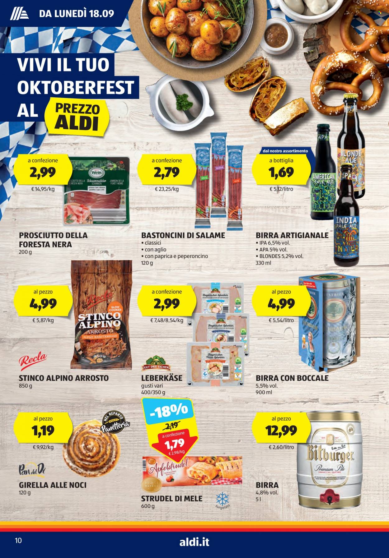 Volantino Aldi - 18/9/2023 - 24/9/2023. Pagina 10