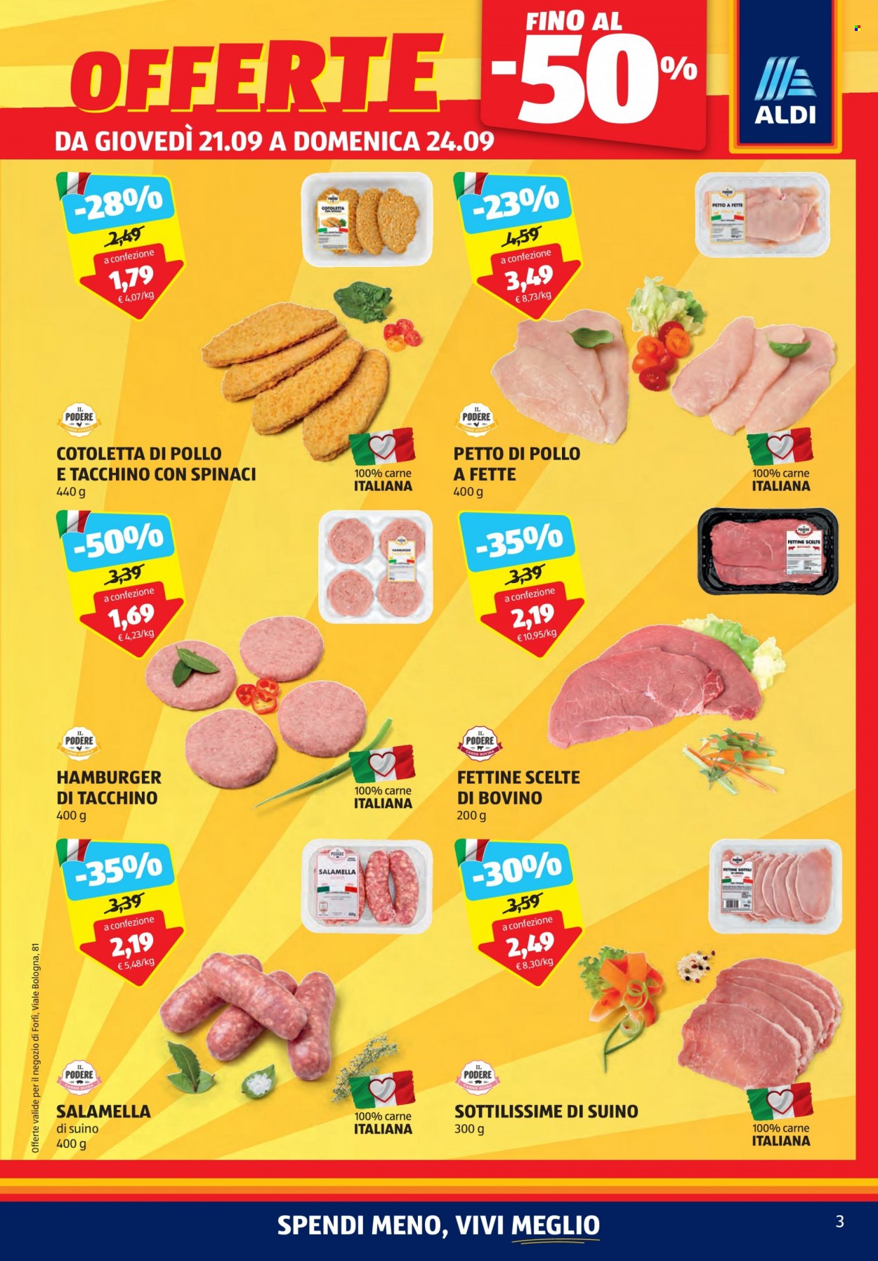 Volantino Aldi - 21/9/2023 - 30/9/2023. Pagina 3