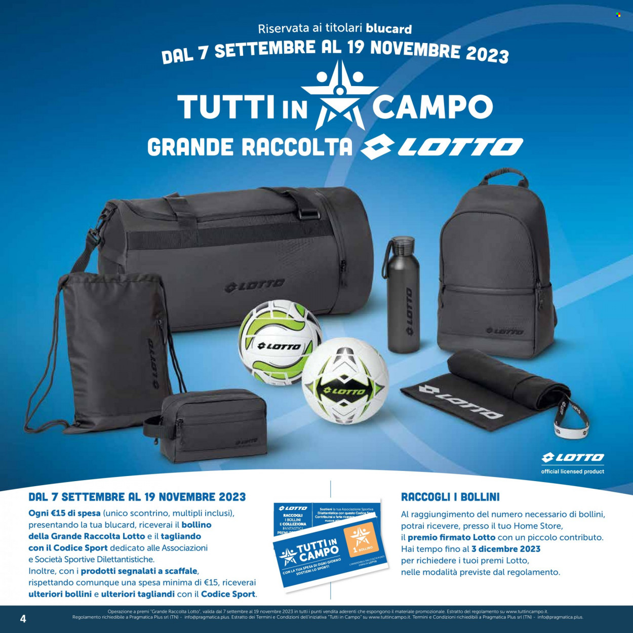 Volantino Il Gigante - 7/9/2023 - 19/11/2023. Pagina 4