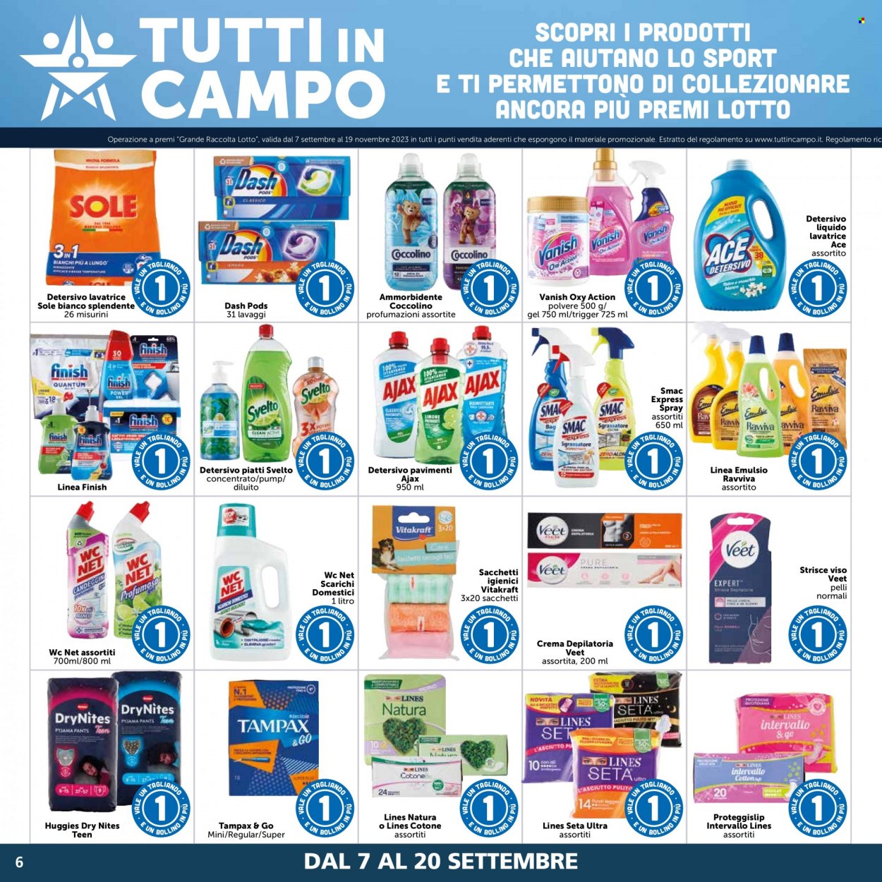 Volantino Il Gigante - 7/9/2023 - 19/11/2023. Pagina 6