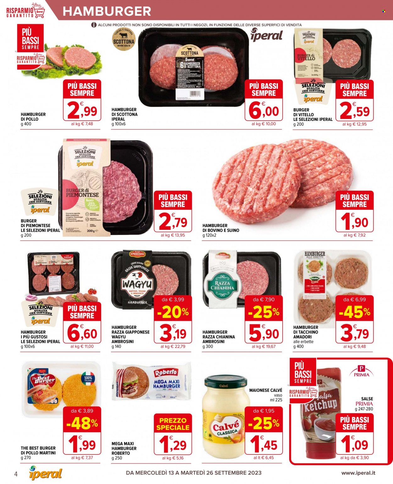 Volantino Iperal - 13/9/2023 - 26/9/2023. Pagina 4