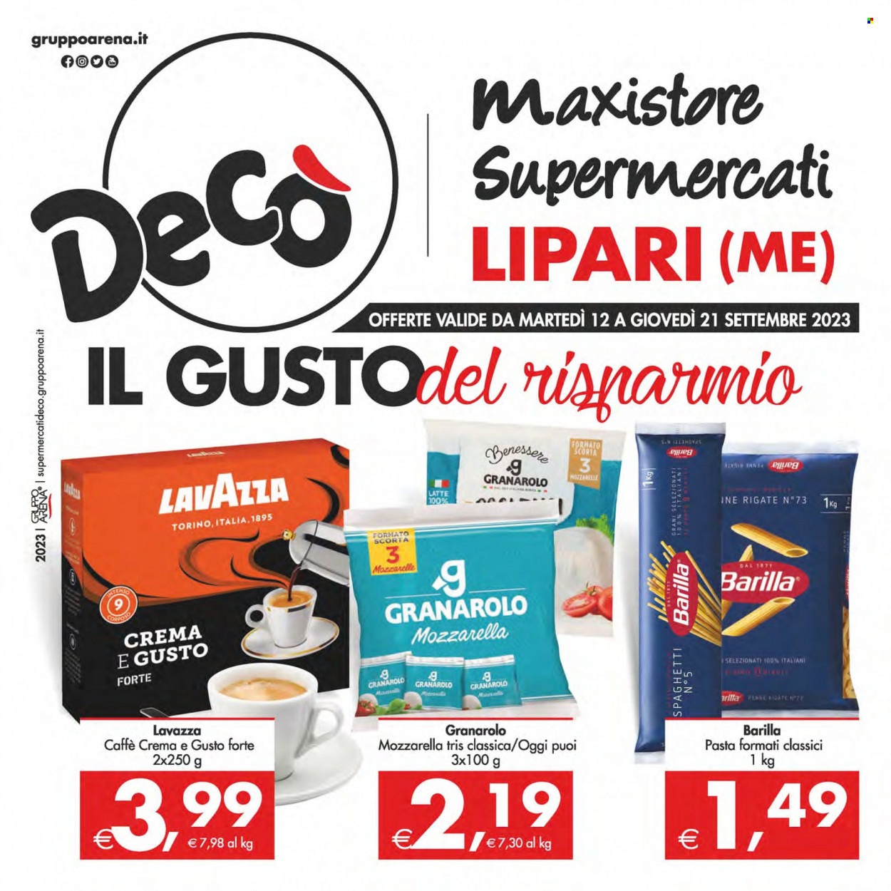 Volantino Deco - 12/9/2023 - 21/9/2023. Pagina 1