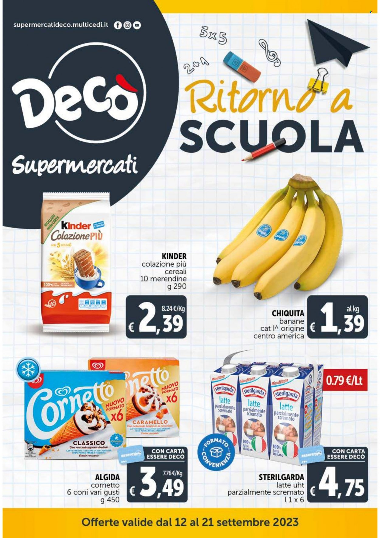 Volantino Deco - 12/9/2023 - 21/9/2023. Pagina 1