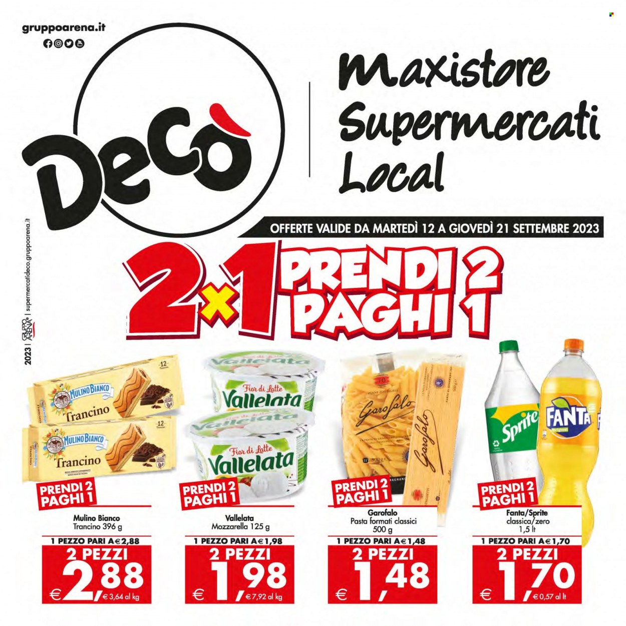 Volantino Deco - 12/9/2023 - 21/9/2023. Pagina 1