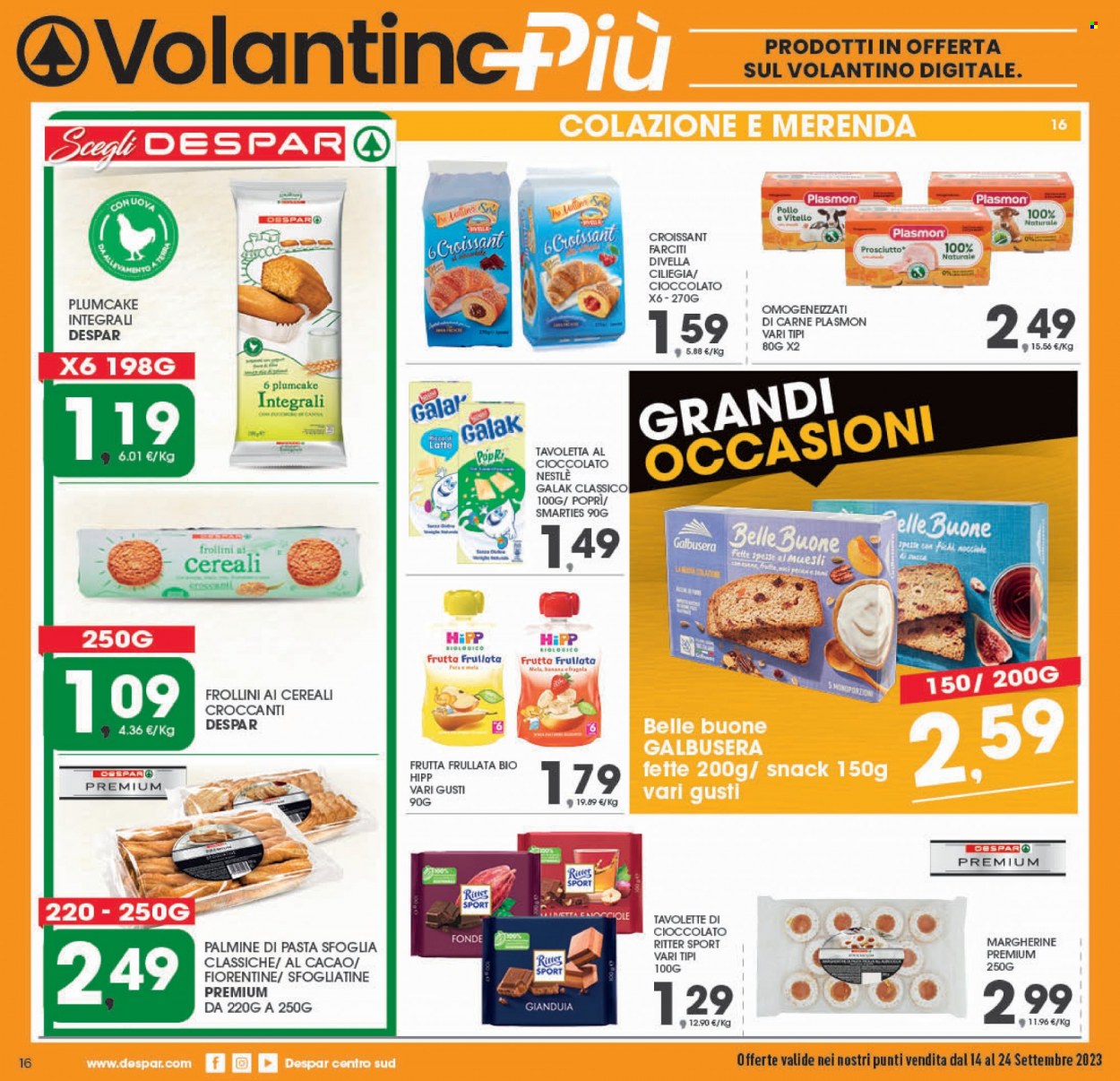 Volantino Eurospar - 14/9/2023 - 24/9/2023. Pagina 16