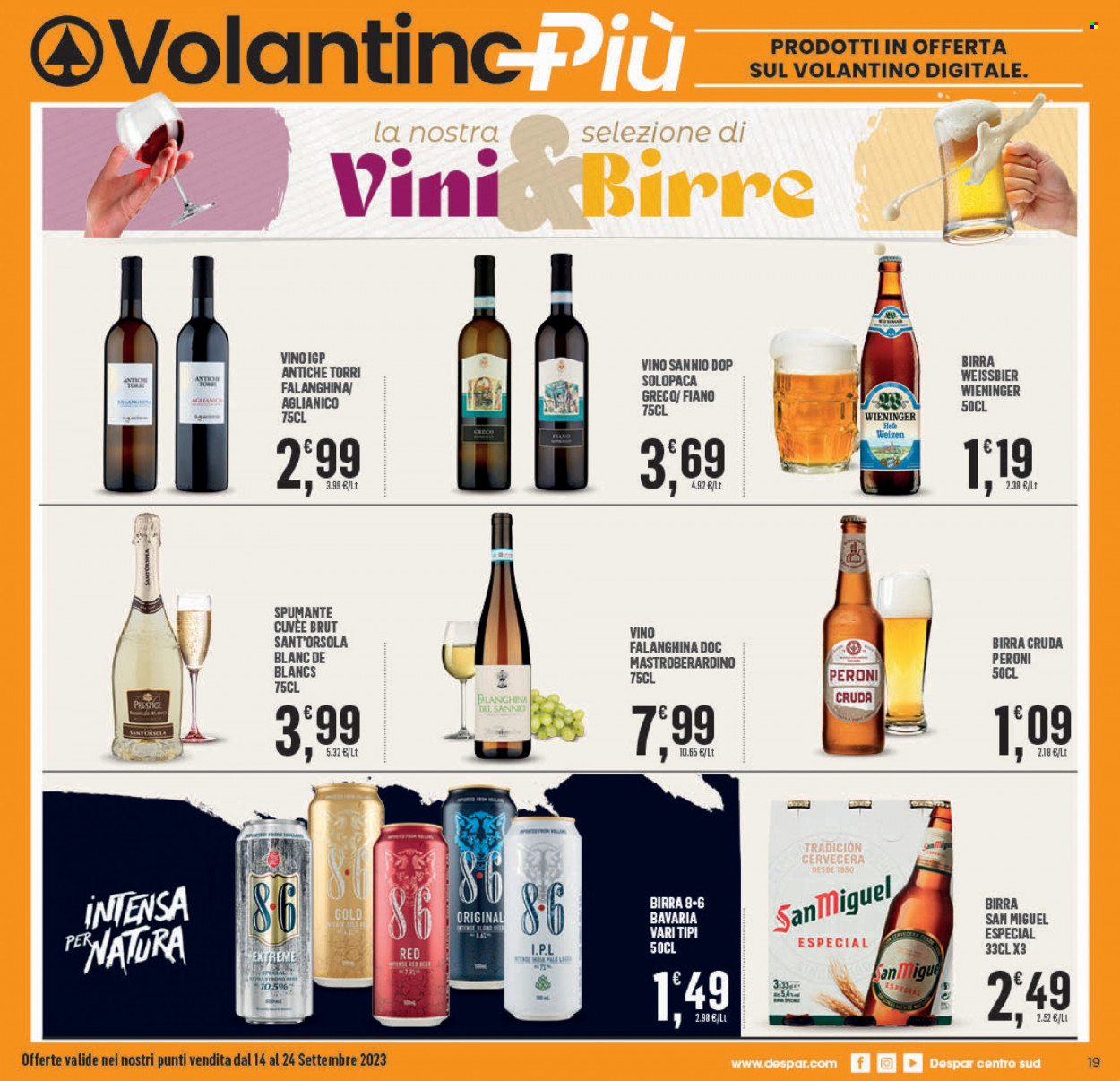 Volantino Eurospar - 14/9/2023 - 24/9/2023. Pagina 19