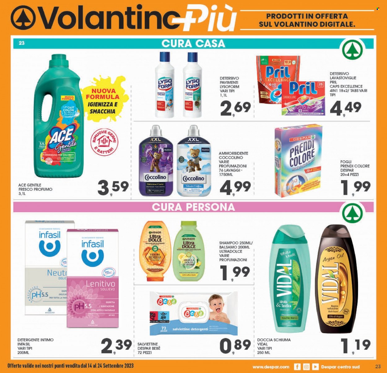 Volantino Eurospar - 14/9/2023 - 24/9/2023. Pagina 23