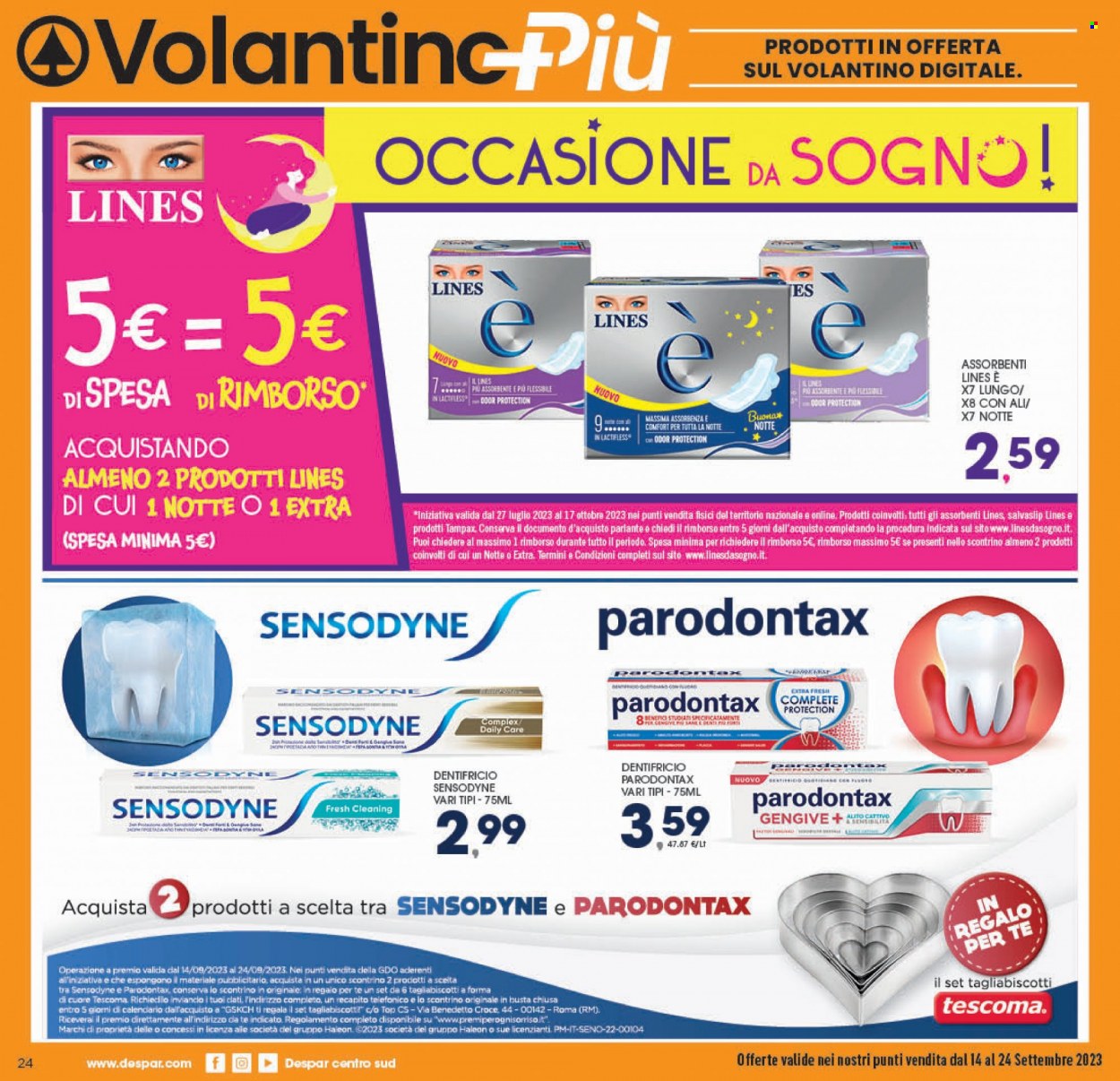 Volantino Eurospar - 14/9/2023 - 24/9/2023. Pagina 24