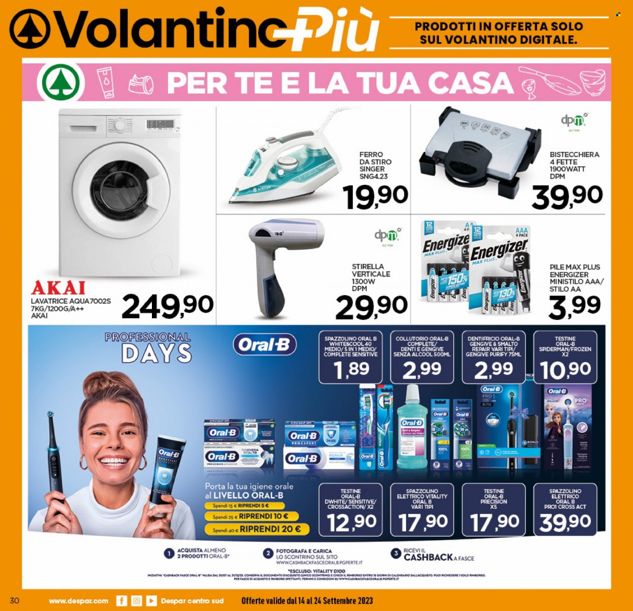 Volantino Interspar - 14/9/2023 - 24/9/2023. Pagina 30