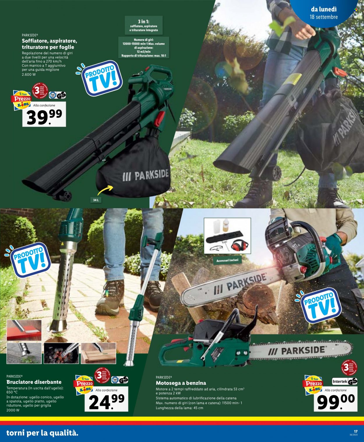 Volantino Lidl - 18/9/2023 - 24/9/2023. Pagina 17