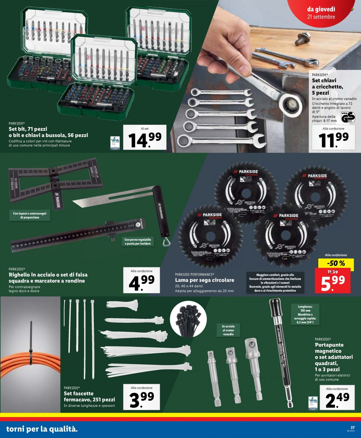 Volantino Lidl - 18/9/2023 - 24/9/2023. Pagina 27