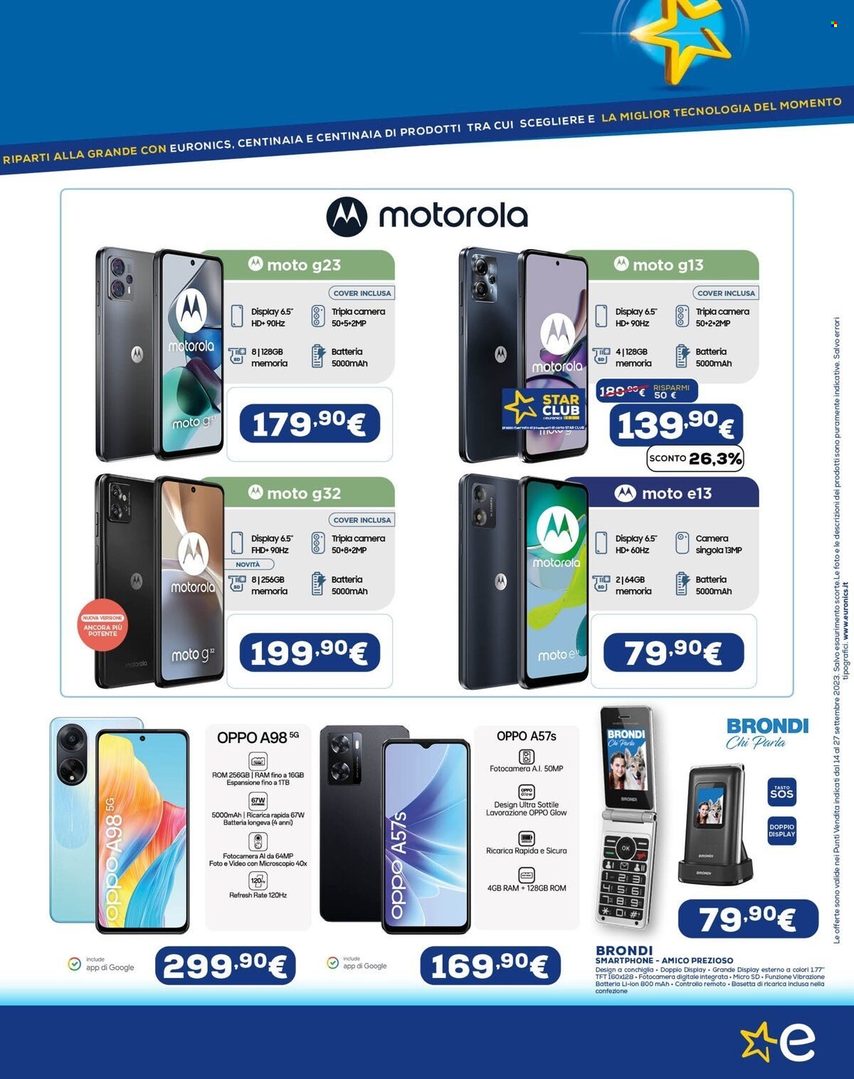 Volantino Euronics - 14/9/2023 - 27/9/2023. Pagina 5