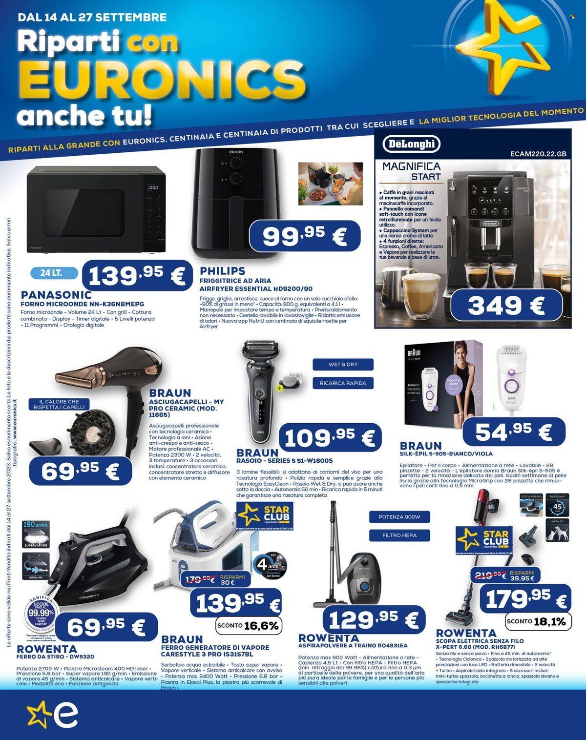 Volantino Euronics - 14/9/2023 - 27/9/2023. Pagina 9