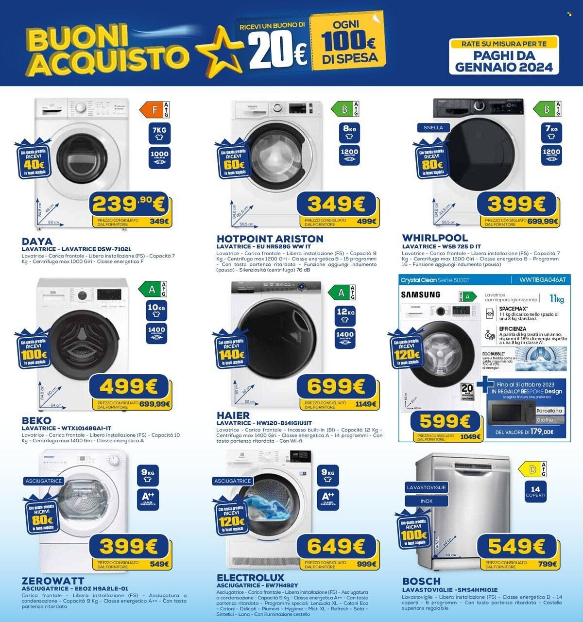 Volantino Euronics - 14/9/2023 - 27/9/2023. Pagina 20