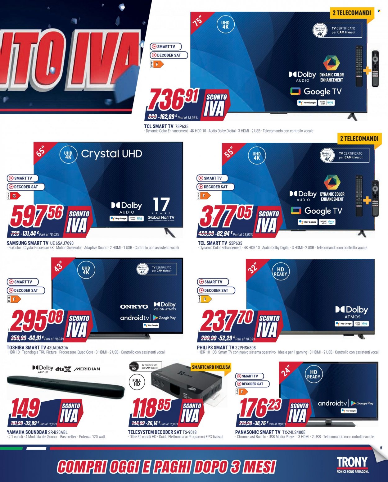 Volantino Trony - 14/9/2023 - 27/9/2023. Pagina 5