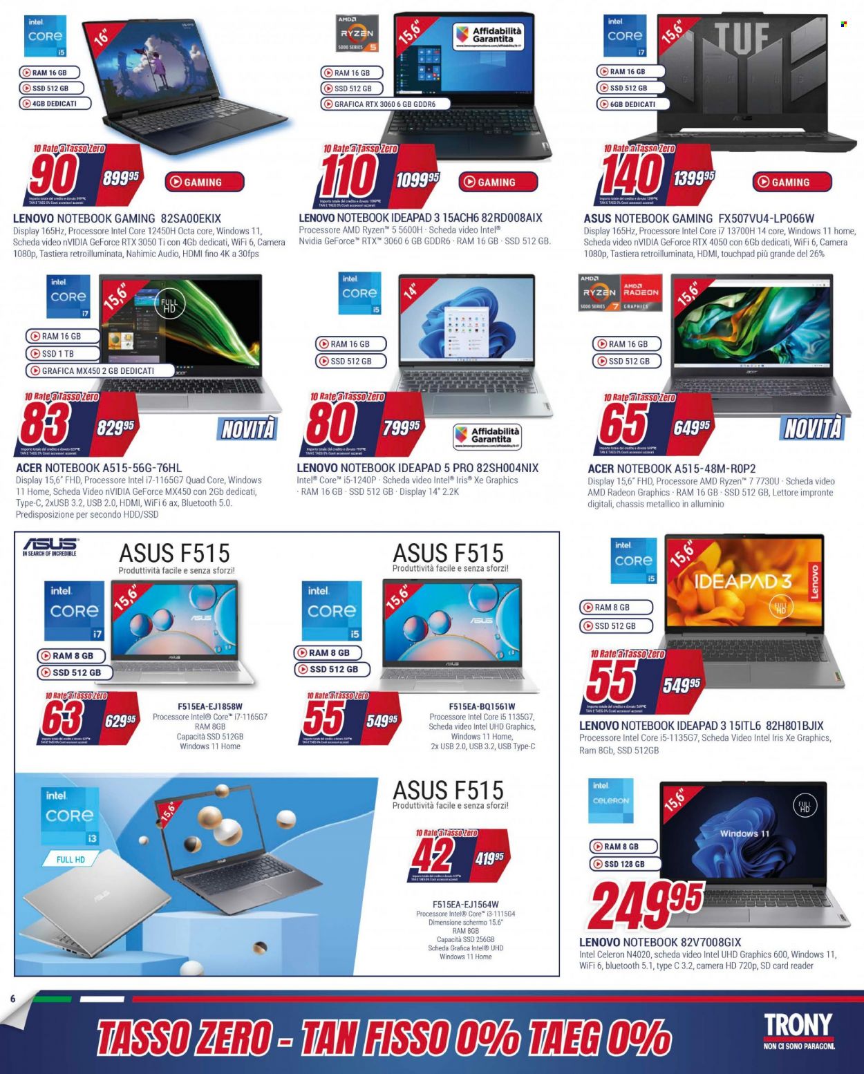Volantino Trony - 14/9/2023 - 27/9/2023. Pagina 6