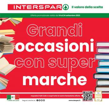 Volantino Interspar - 14/9/2023 - 24/9/2023.