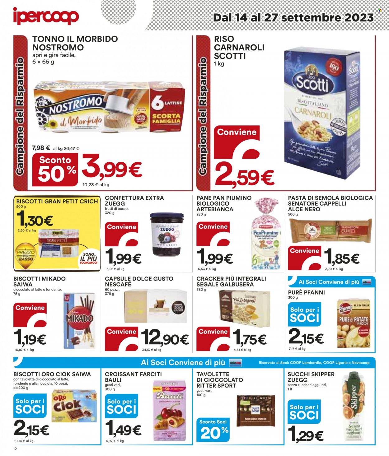 Volantino Coop - 14/9/2023 - 27/9/2023. Pagina 10