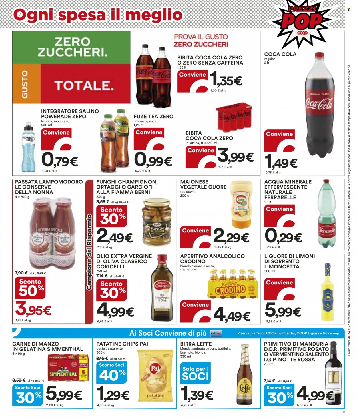 Volantino Coop - 14/9/2023 - 27/9/2023. Pagina 11