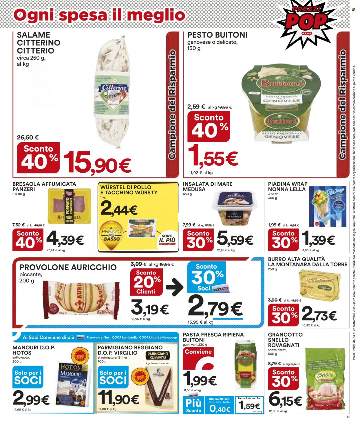 Volantino Coop - 14/9/2023 - 27/9/2023. Pagina 19