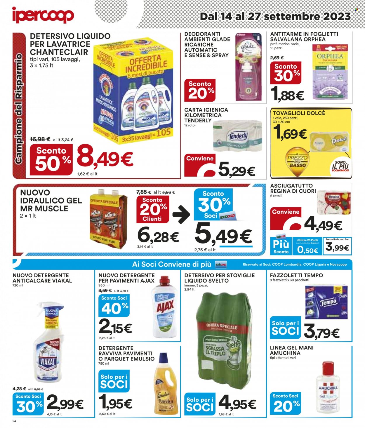 Volantino Coop - 14/9/2023 - 27/9/2023. Pagina 24