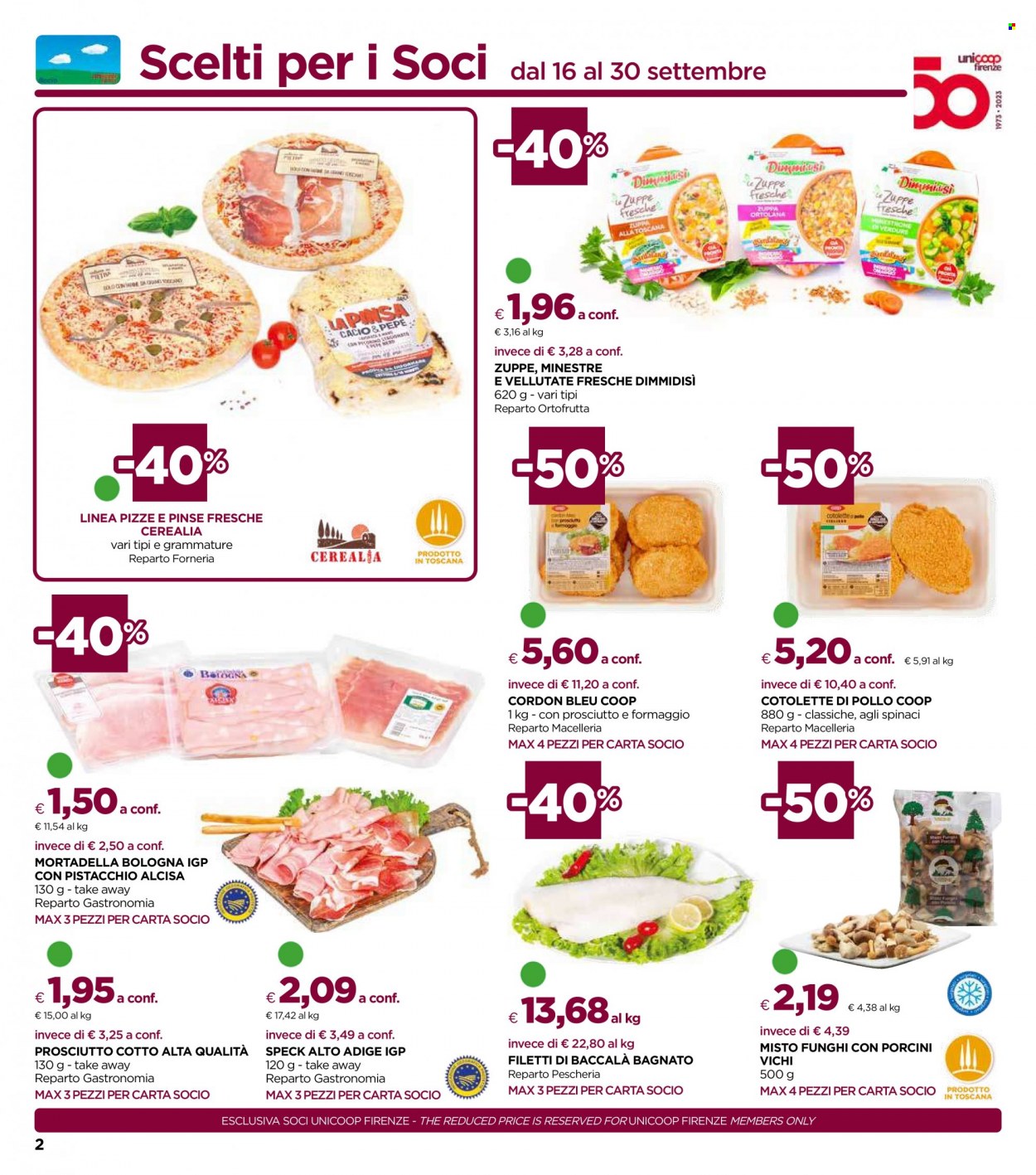Leták Coop - 14.9.2023 - 27.9.2023. Strana 2