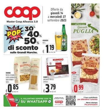 Volantino Coop - 14/9/2023 - 27/9/2023.