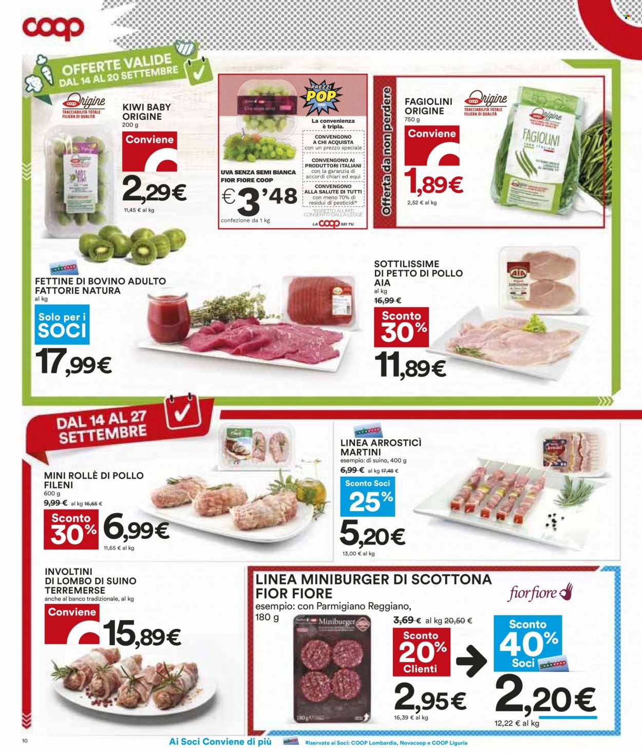 Leták Coop - 14.9.2023 - 27.9.2023. Strana 10