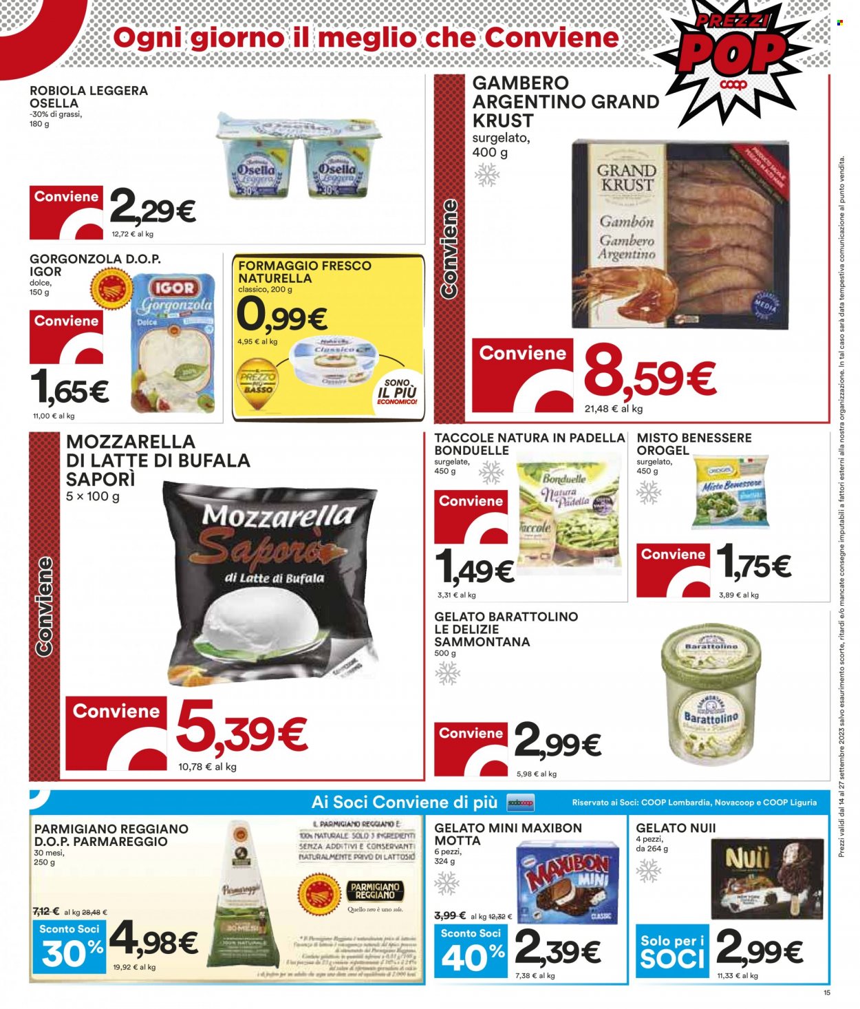 Leták Coop - 14.9.2023 - 27.9.2023. Strana 15