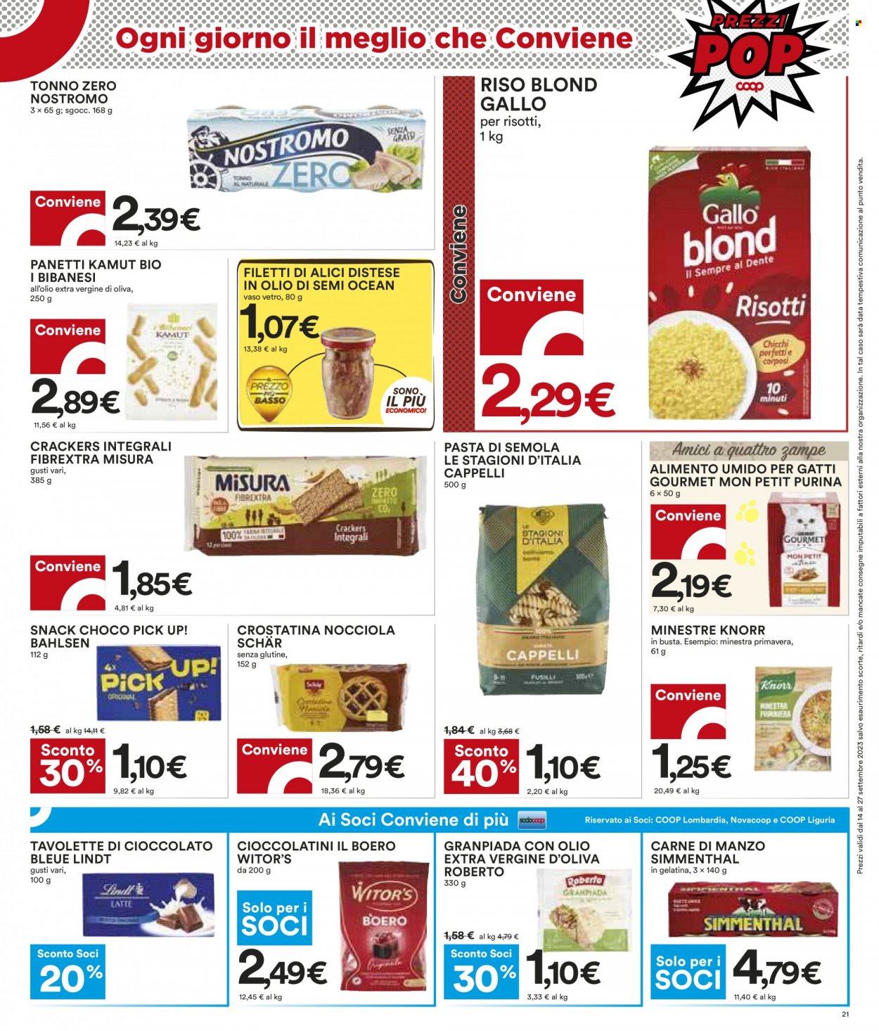 Leták Coop - 14.9.2023 - 27.9.2023. Strana 21