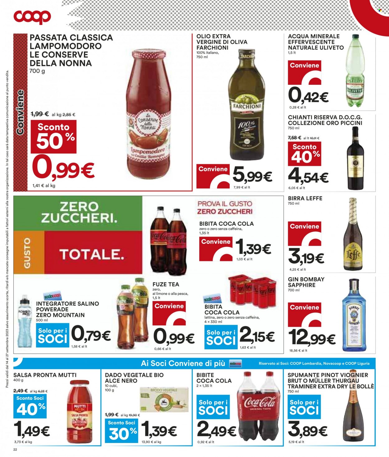 Leták Coop - 14.9.2023 - 27.9.2023. Strana 22