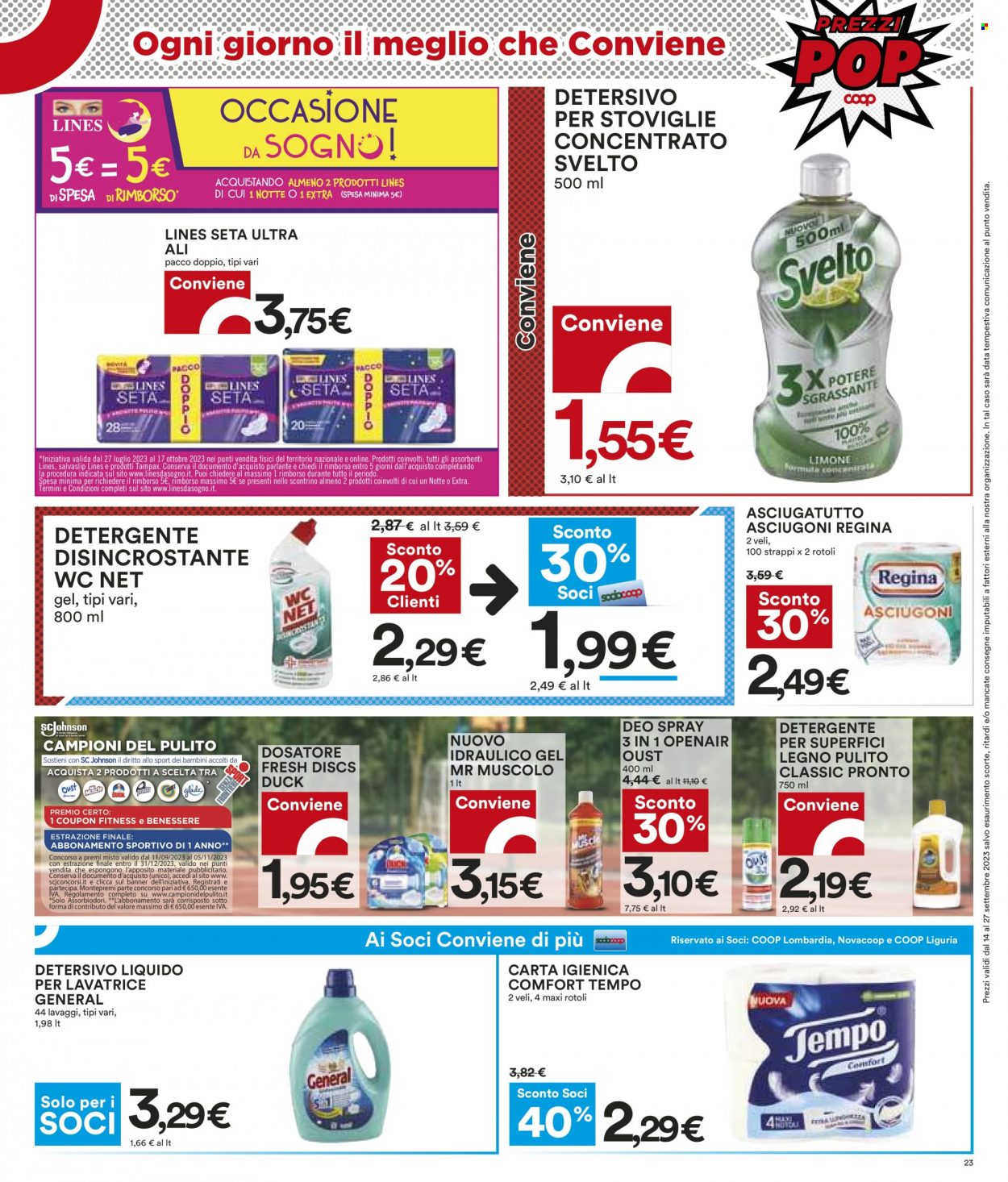 Leták Coop - 14.9.2023 - 27.9.2023. Strana 23