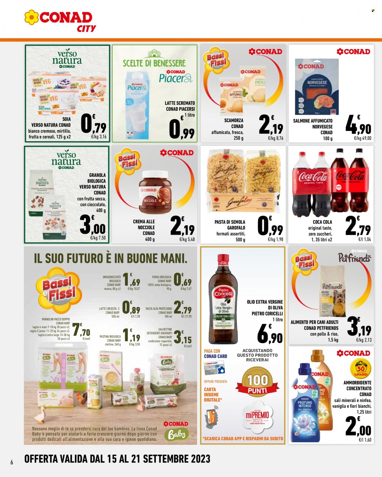Volantino Conad City - 15/9/2023 - 21/9/2023. Pagina 6