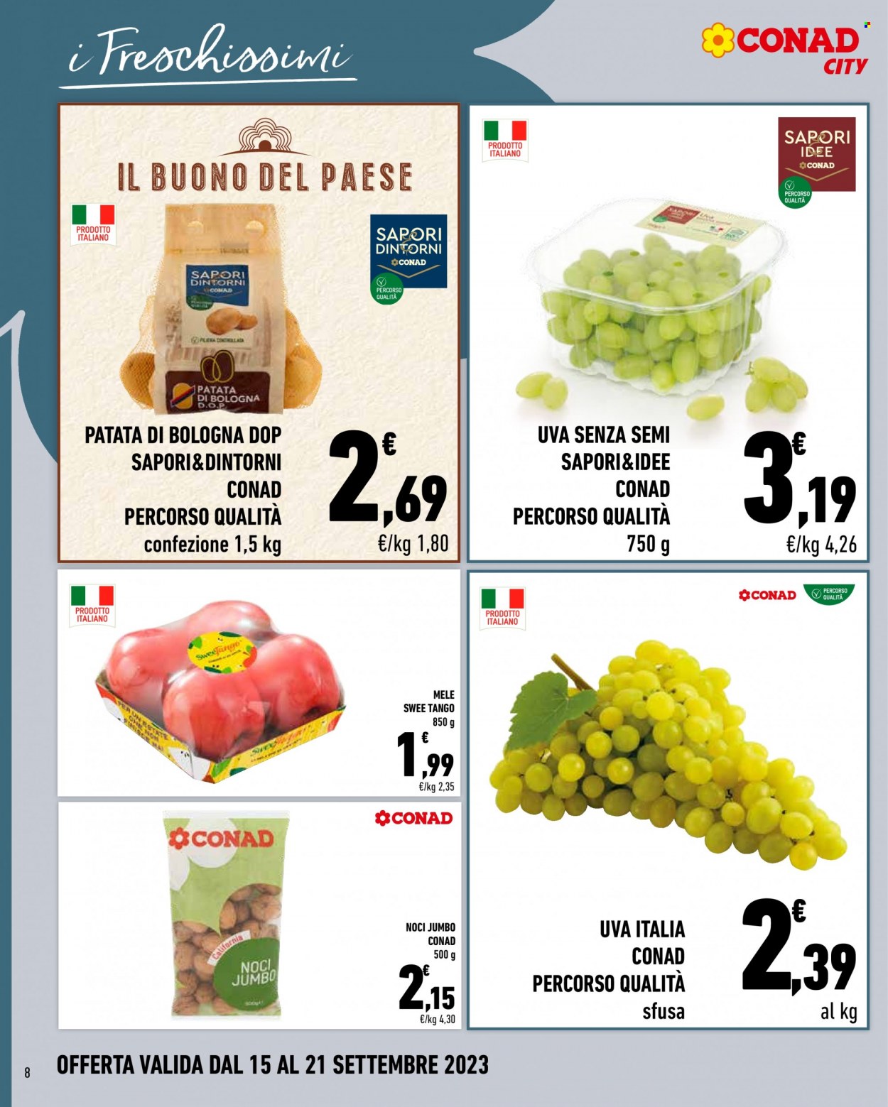 Volantino Conad City - 15/9/2023 - 21/9/2023. Pagina 8