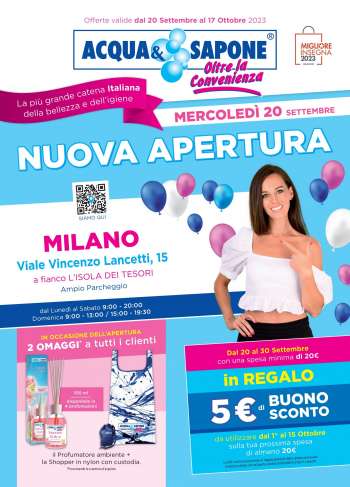 Angebote Acqua & Sapone - 20.9.2023 - 17.10.2023.