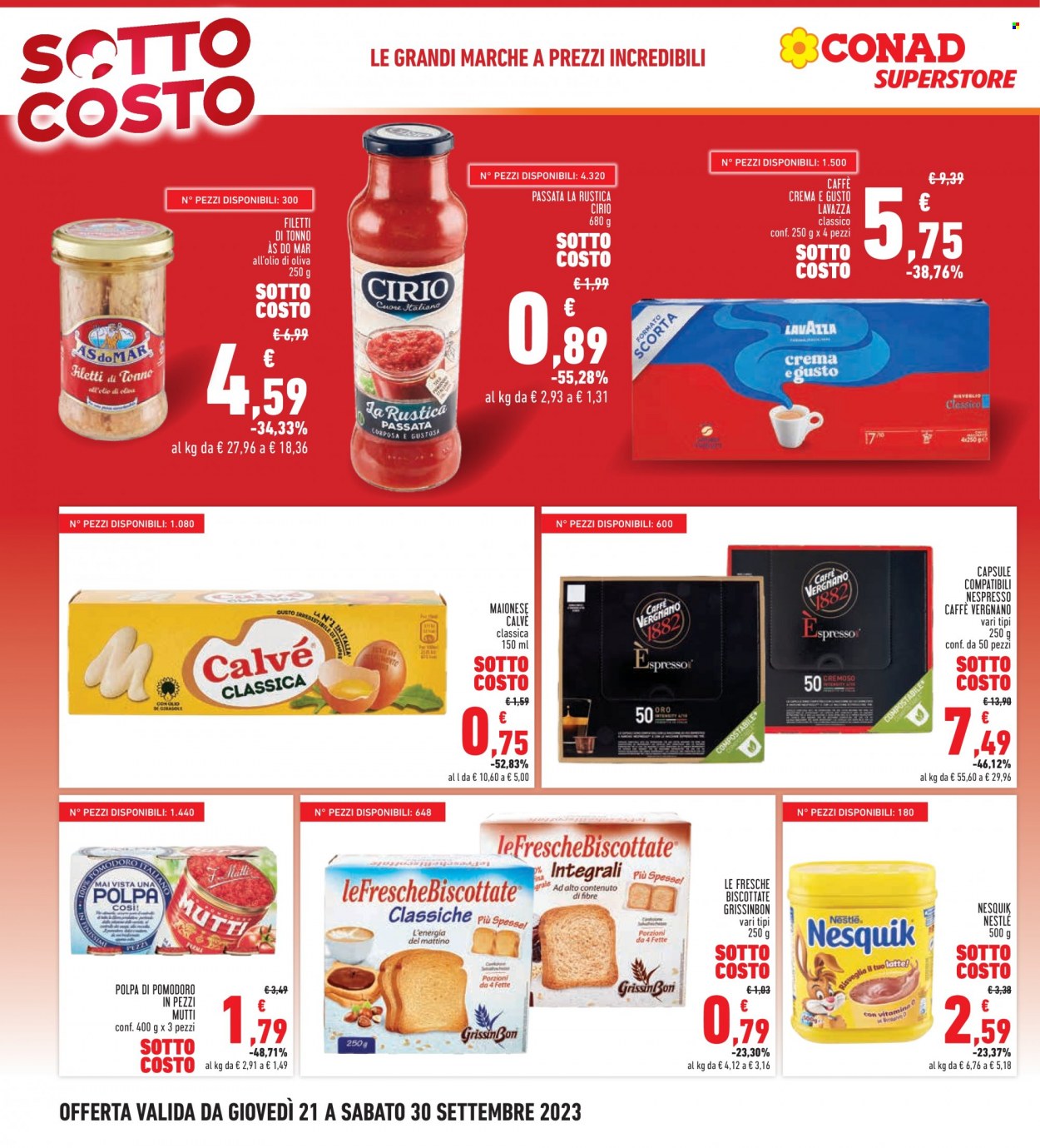 Leták Conad Superstore - 21.9.2023 - 30.9.2023. Strana 6