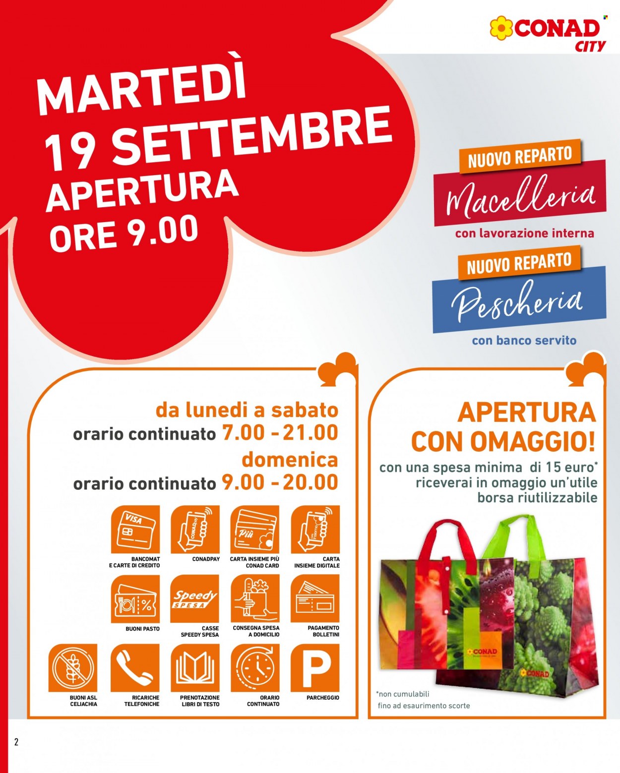 Volantino Conad City - 19/9/2023 - 28/9/2023. Pagina 2