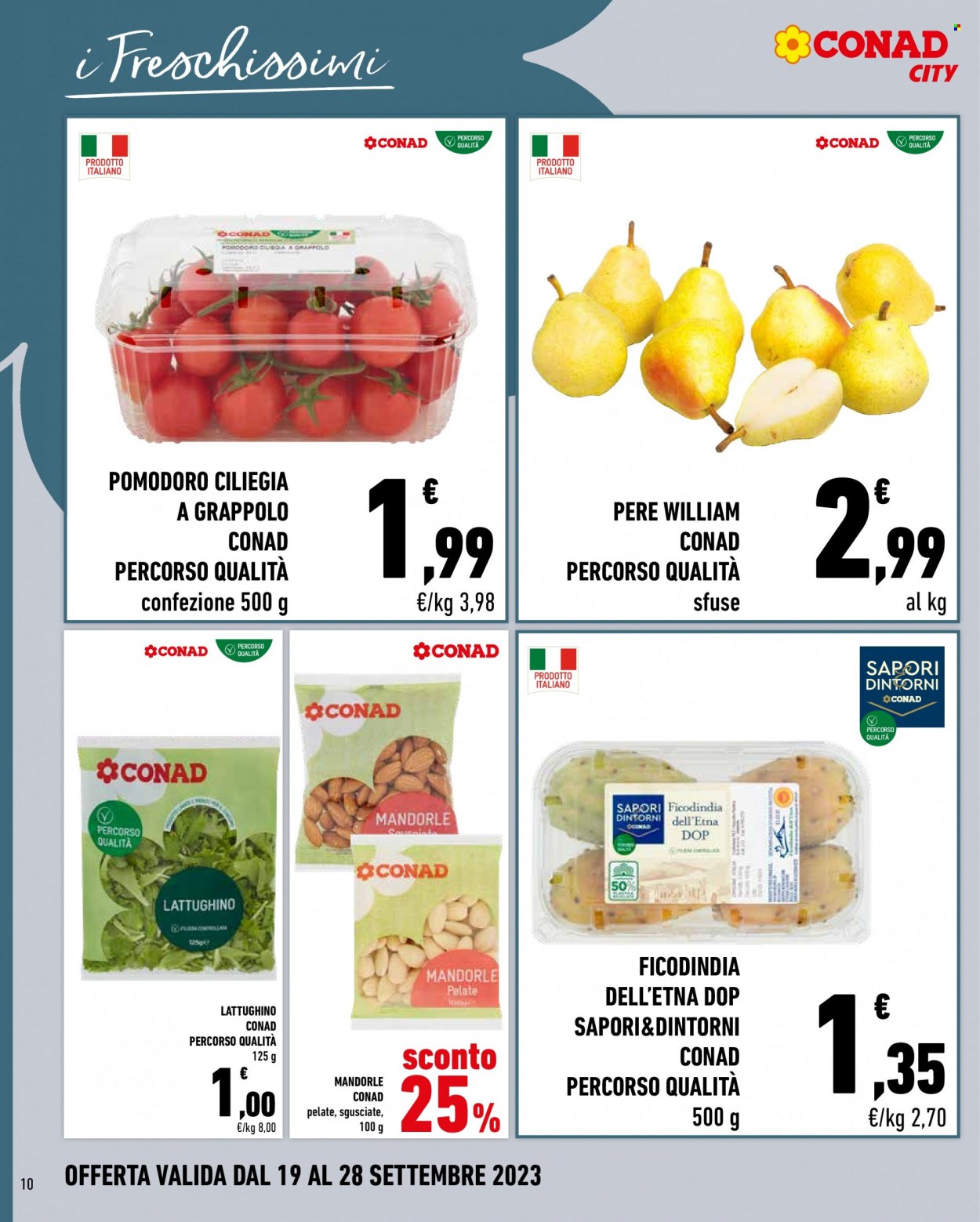 Volantino Conad City - 19/9/2023 - 28/9/2023. Pagina 10